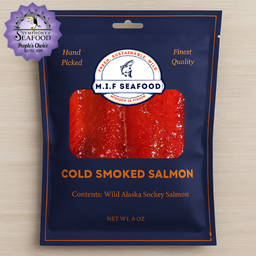 Award Winning - Cold Smoked Sockeye Salmon - 6 oz
