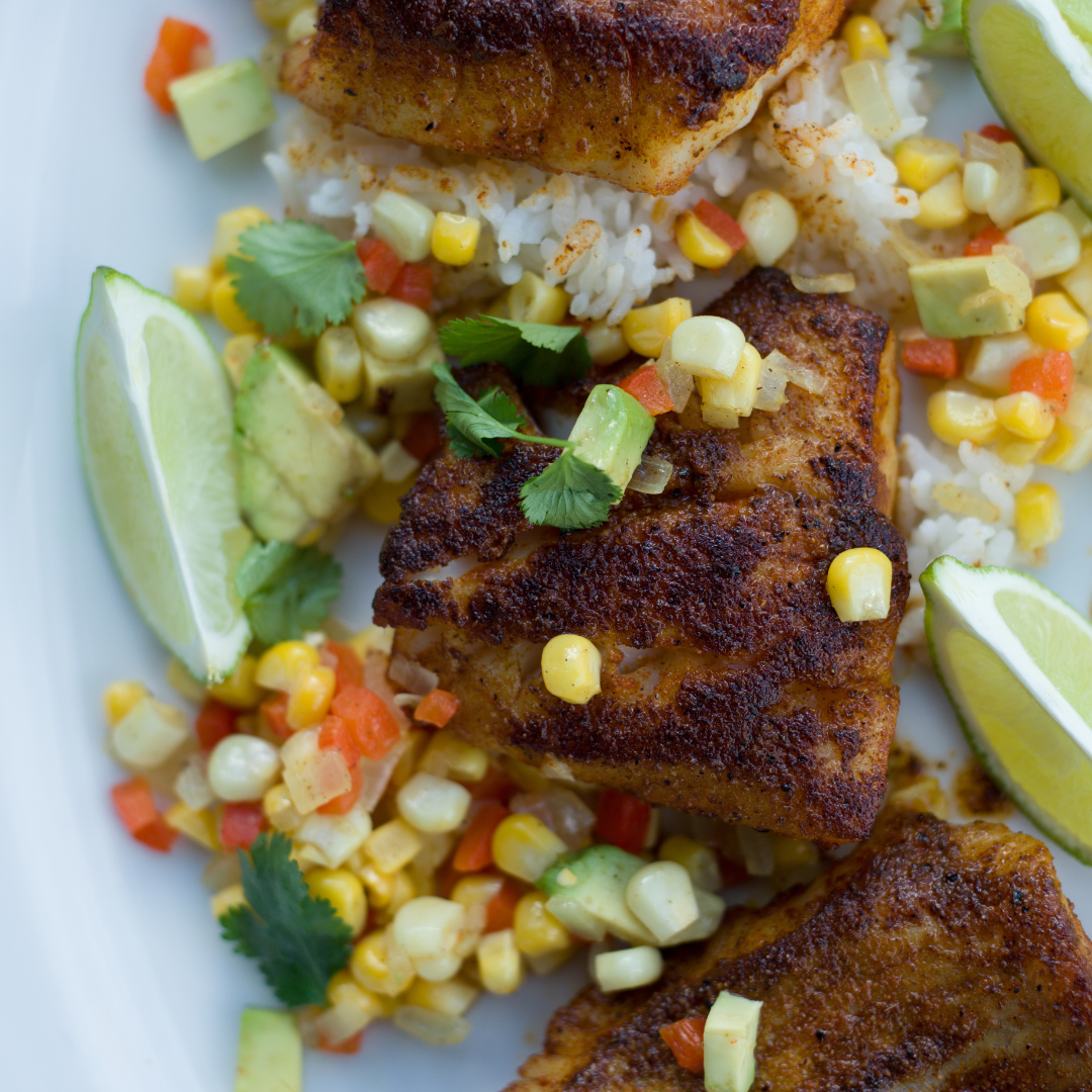 Blackened Rockfish - buy seafood online - 6 oz