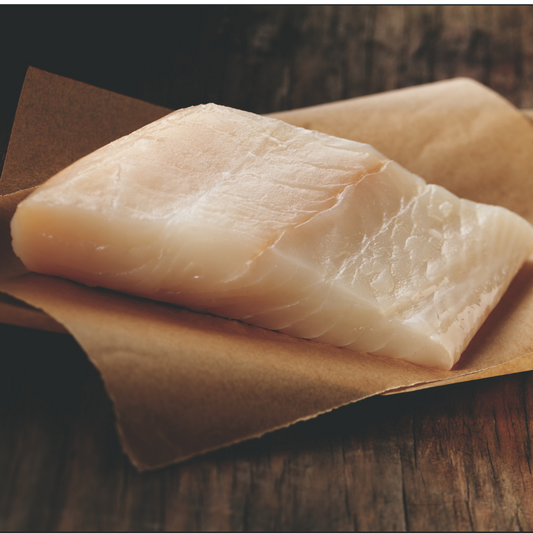 Raw wild caught alaskan halibut - buy seafood online - 6 oz buy wild caught seafood online - mif seafood 