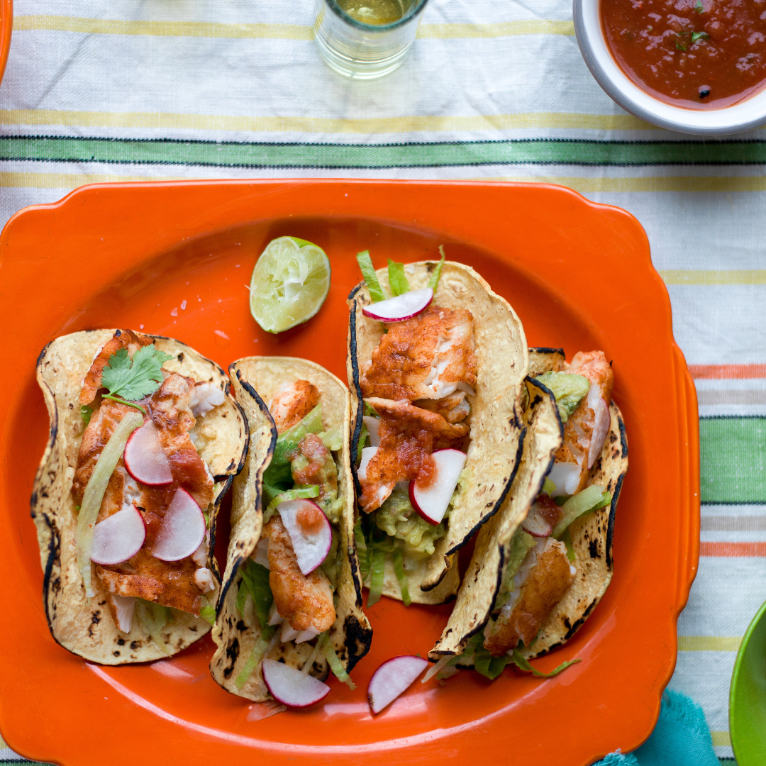 Rockfish tacos - buy seafood online - 6 oz
