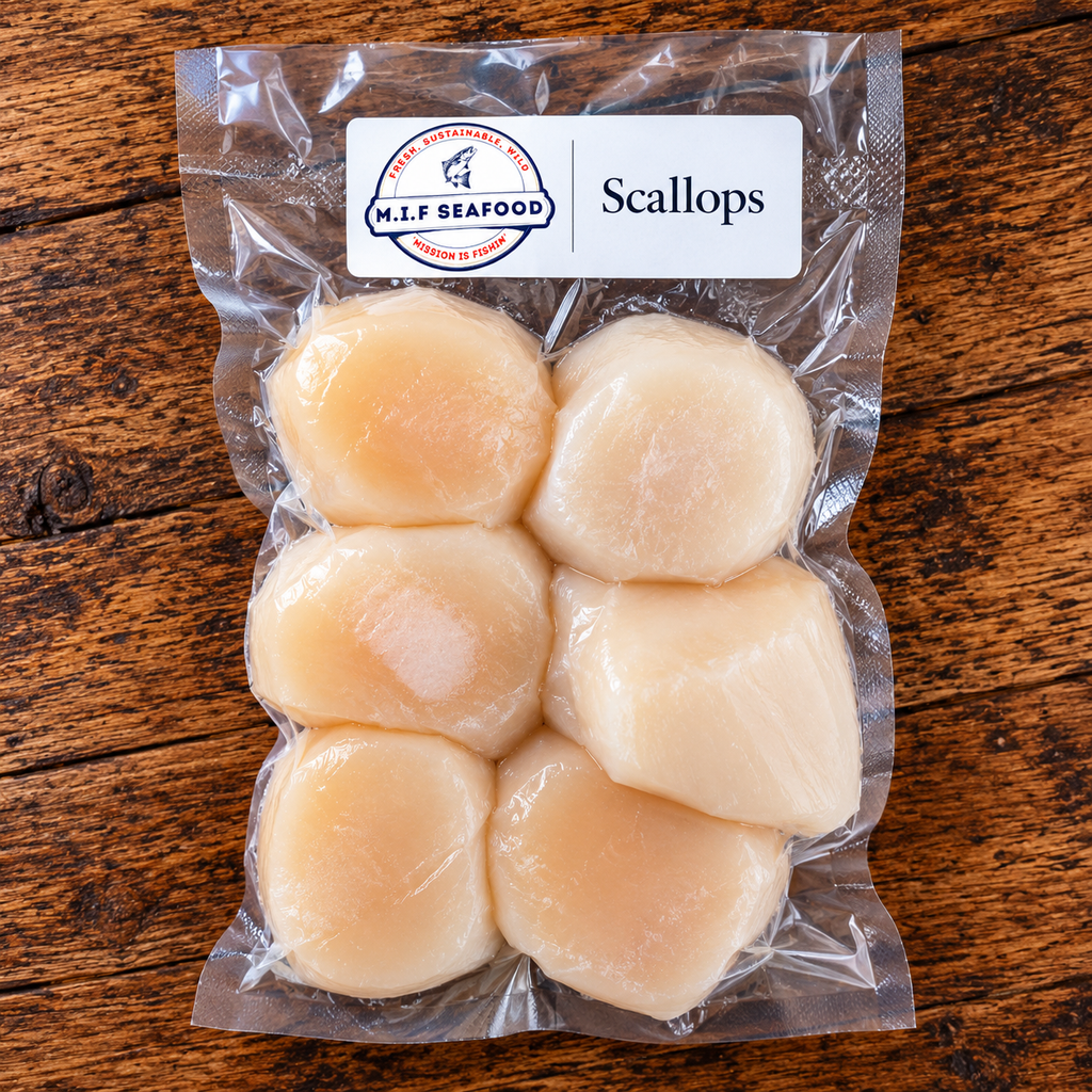 Wild Caught Scallops - 11 oz